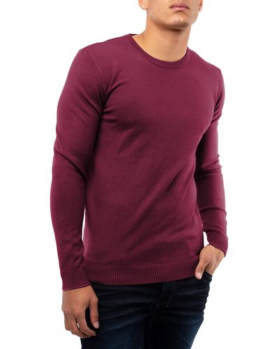 Xray Jeans Crewneck Knit Sweater - Red