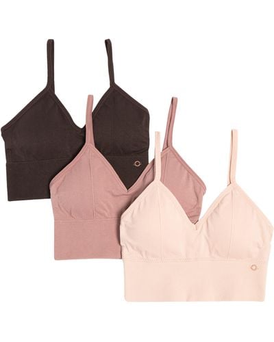 Danskin 2 Pack Laser Wirefree Everyday Comfort Lounge Bralette with  Removable Pads : : Clothing, Shoes & Accessories