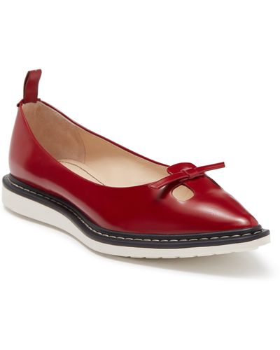 Marc Jacobs Women's The Mouse Shoe Demi - Wedge Flats - Red