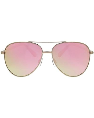 BCBGMAXAZRIA Aviator Sunglasses - Pink