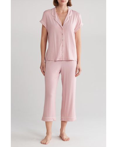 Nordstrom Tranquility Cropped Pajamas - Pink