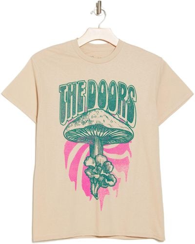Merch Traffic The Doors Mushroom Graphic T-shirt - Multicolor
