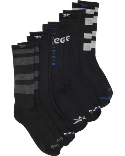 Reebok Assorted 5-pack Crew Socks - Black