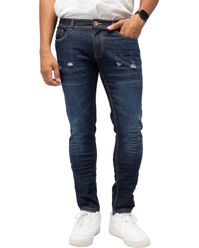 Xray Jeans Distressed Skinny Jeans - Blue