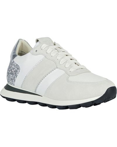 Geox Spherica Low Top Sneaker - White