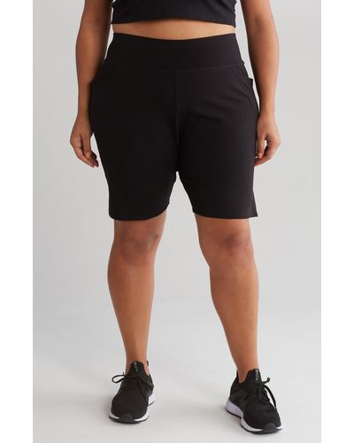 Eileen Fisher Pocket Bike Shorts - Black