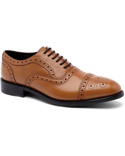 Anthony Veer Ford Brogue Oxford - Brown
