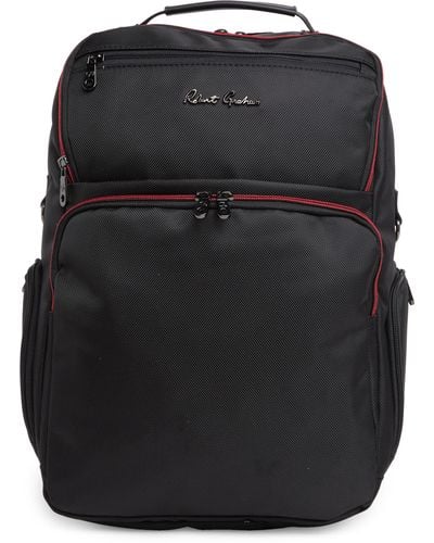 Robert Graham Cache Recycled Polyester Backpack - Black