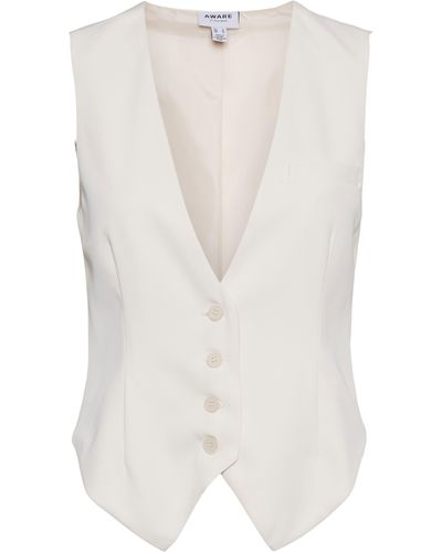 65% Lyst Online up Waistcoats | | to Women gilets Vero Moda and off for Sale