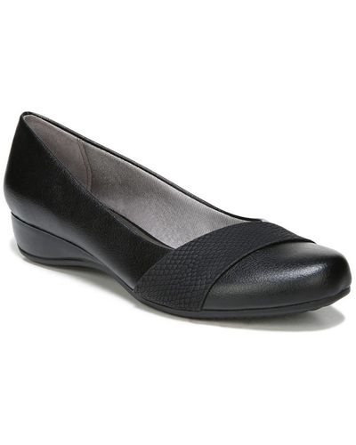 Escarpins LifeStride Noirs à Talons - Slingbacks élastiques - Taille 9 US - Occasion