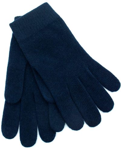 Portolano Cashmere Tech Gloves - Blue