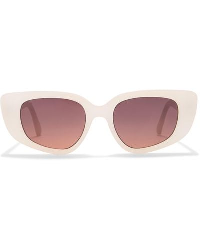 Vince Camuto Narrow Cat Eye Sunglasses - Pink