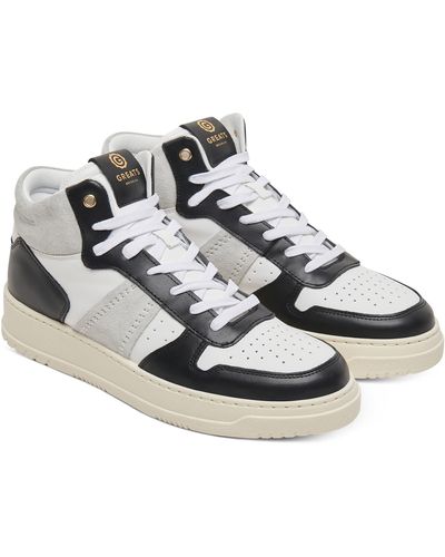 GREATS St. James Mid Top Sneaker - White