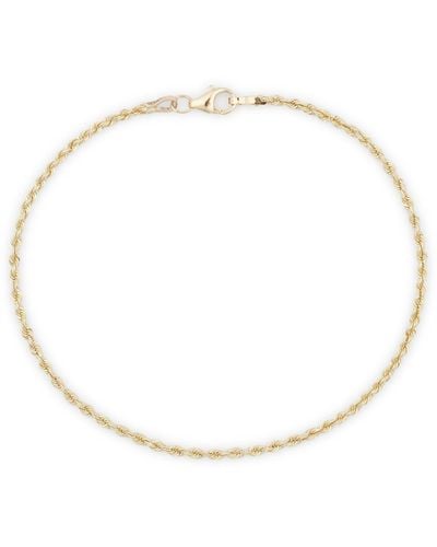 Bony Levy Rope Chain Bracelet - White