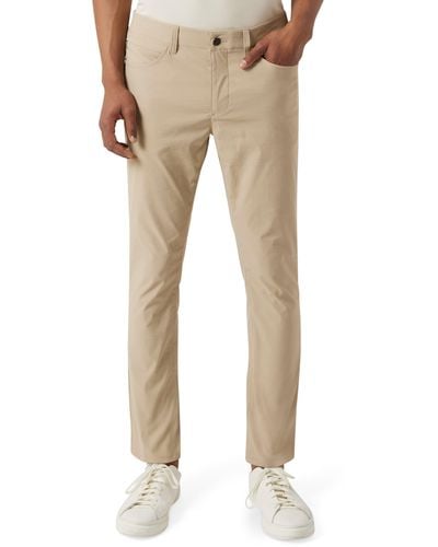 DKNY Essential Tech Stretch Pants - Natural