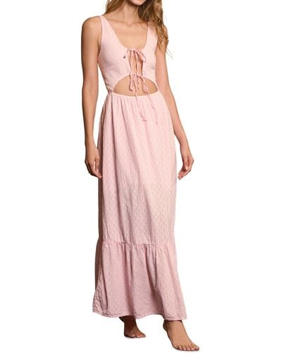 Maaji Kora Cutout Convertible Cover-up Dress - Pink