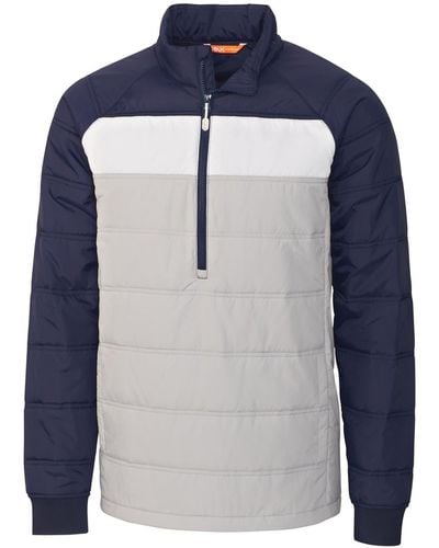 Cutter & Buck Thaw Insulated Packable Pullover - Blue