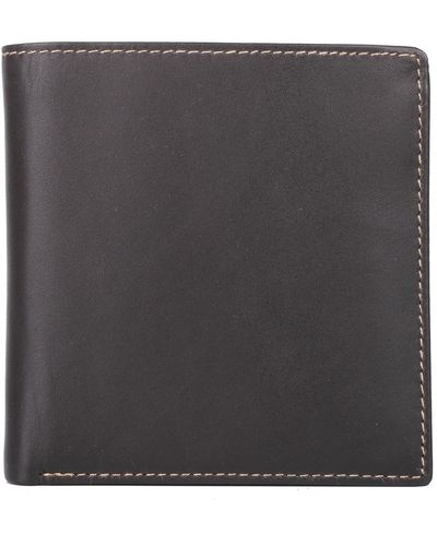 Dopp Buxton Leather Convertible Cardex - Brown