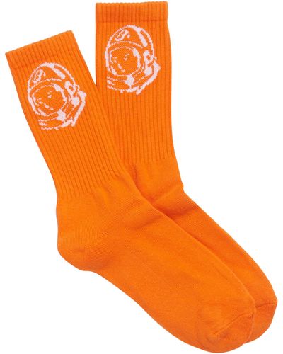 BBCICECREAM Microgravity Crew Socks - Orange