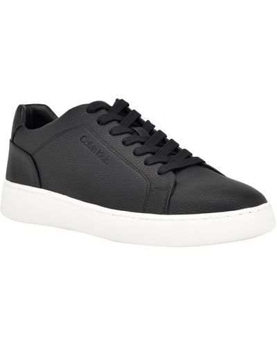 Calvin Klein Falconi Casual Lace-up Sneakers - Black