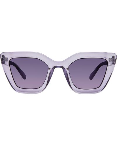 Kurt Geiger 51mm Cat Eye Sunglasses - Purple