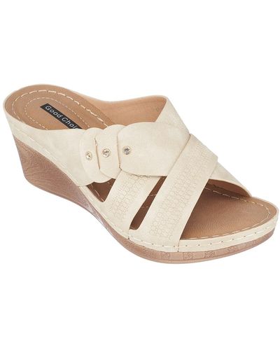 Gc Shoes Dorty Wedge Sandal - White