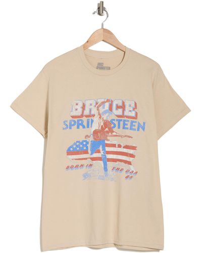 Merch Traffic Bruce Springsteen Graphic T-shirt - Natural