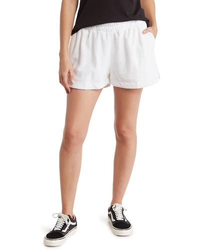 ATM Terry Pull-on Shorts - White