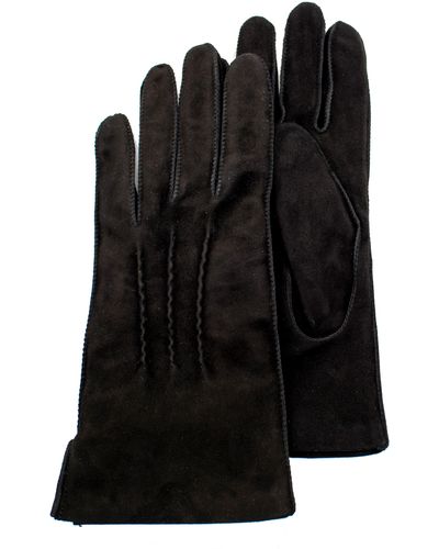 Portolano Suede Gloves - Black