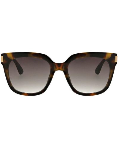 BCBGMAXAZRIA 54mm Classic Square Sunglasses - Black