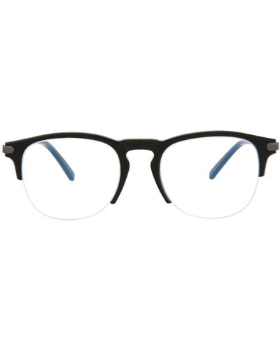 Brioni Fashion 51mm Round Optical Glasses - Multicolor