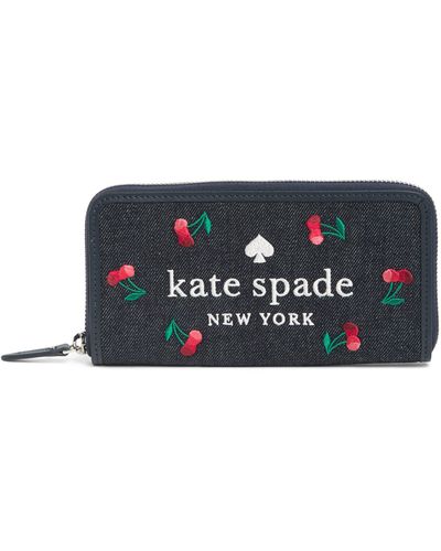 Kate Spade Cherry Continental Wallet - White