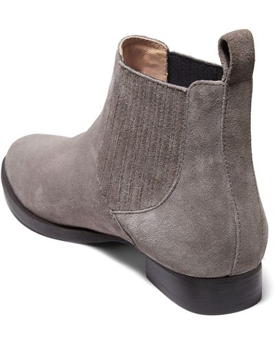 Jack Rogers Pippa Suede Chelsea Boot - Gray