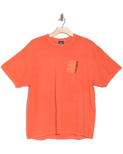 BDG Planets Cotton Graphic T-shirt - Orange