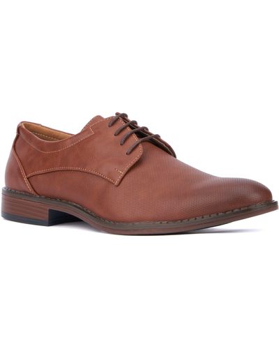 Xray Jeans Atwood Faux Leather Derby - Brown