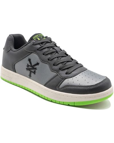 Zoo York Burly Faux Leather Skate Sneaker - Gray