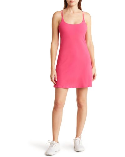 90 Degrees Lux Tennis Dress - Pink