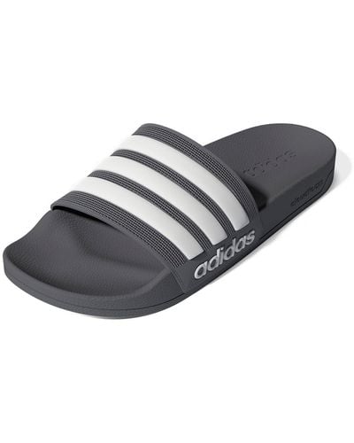 adidas Shower Slide Sandal - Gray