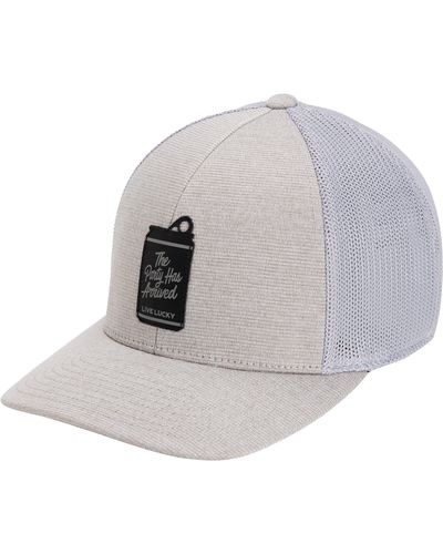 Black Clover Rowdy Trucker Snapback Hat - Gray