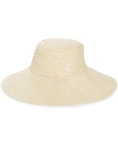 Nordstrom Classic Straw Sun Hat - White