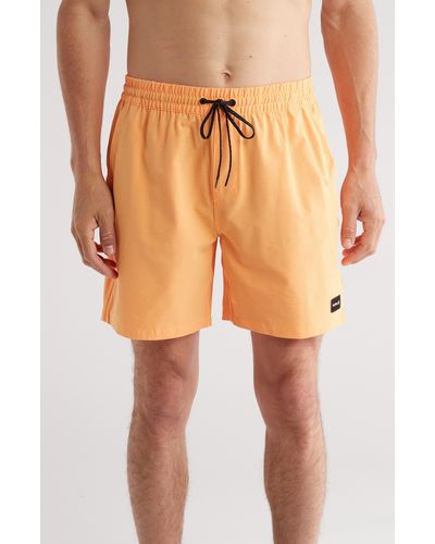 Hurley Phantom Zuma Ii 18" Volley Shorts - Orange
