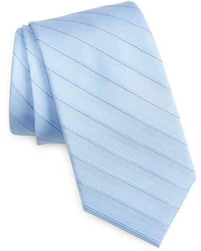 Calvin Klein Tatum Stripe Tie - Blue