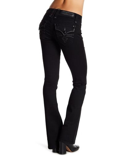 Rock Revival Celine Boot Cut Jeans - Black
