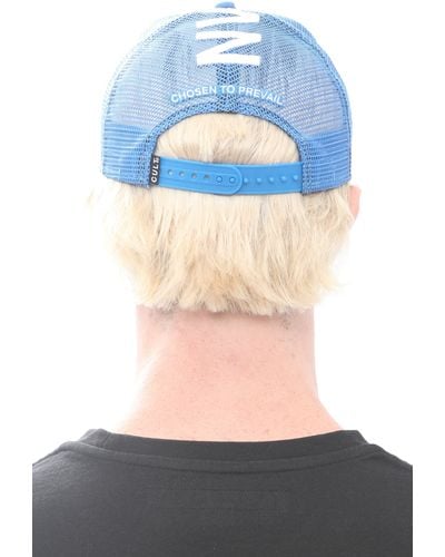 HVMAN Logo Trucker Hat - Blue
