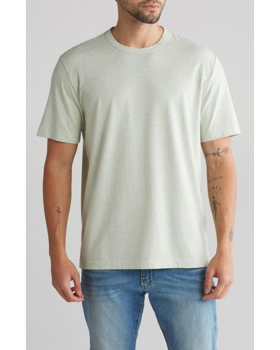 14th & Union Crewneck Cotton & Modal T-shirt - Green