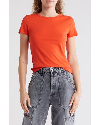 AllSaints Bela Cotton T-shirt - Orange