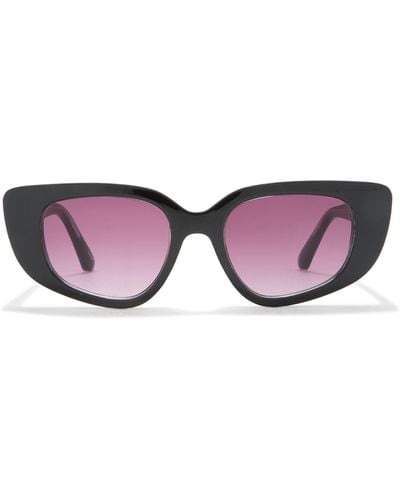 Vince Camuto Narrow Cat Eye Sunglasses - Pink