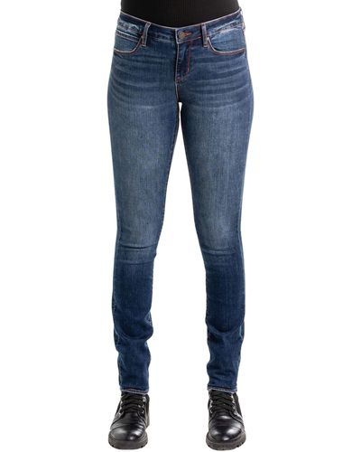 Articles of Society Mya Classic Skinny Jeans - Blue