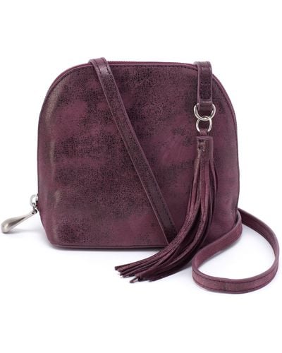 Hobo International Nash Leather Crossbody Bag - Purple