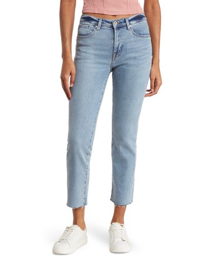 Kensie High Rise Slim Jeans - Blue